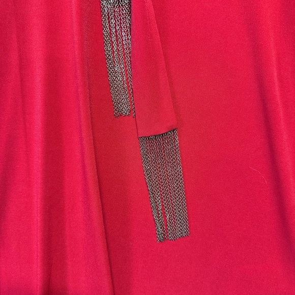 Michael Kors Red Long Sleeve Dress - Picture 6 of 7